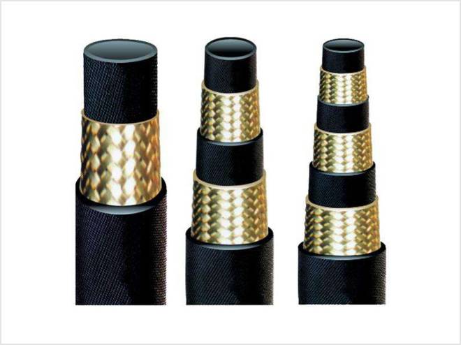 Wire Braided Rubber Hoses